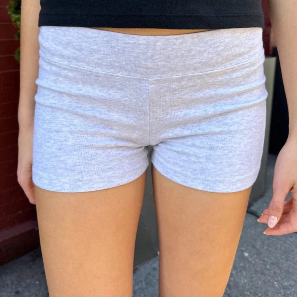 Brandy Melville Gray Mini Shorts